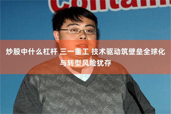 炒股中什么杠杆 三一重工 技术驱动筑壁垒全球化与转型风险犹存