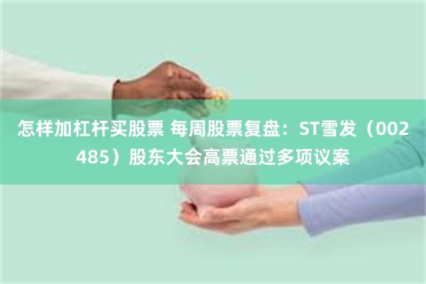 怎样加杠杆买股票 每周股票复盘：ST雪发（002485）股东大会高票通过多项议案