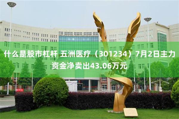 什么是股市杠杆 五洲医疗（301234）7月2日主力资金净卖出43.06万元