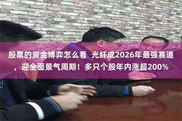 股票的资金博弈怎么看  光纤成2026年最强赛道，迎全面景气周期！多只个股年内涨超200%