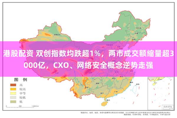 港股配资 双创指数均跌超1%，两市成交额缩量超3000亿，CXO、网络安全概念逆势走强