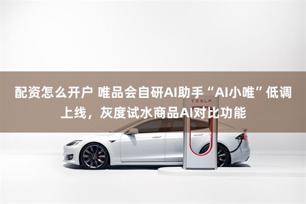 配资怎么开户 唯品会自研AI助手“AI小唯”低调上线，灰度试水商品AI对比功能